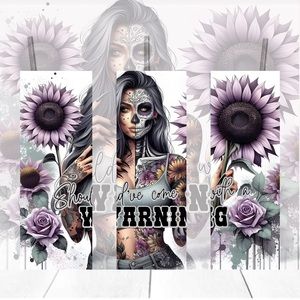 Handmade Warning Tumbler | New 20oz Should Have Came With A Warning Tumbler